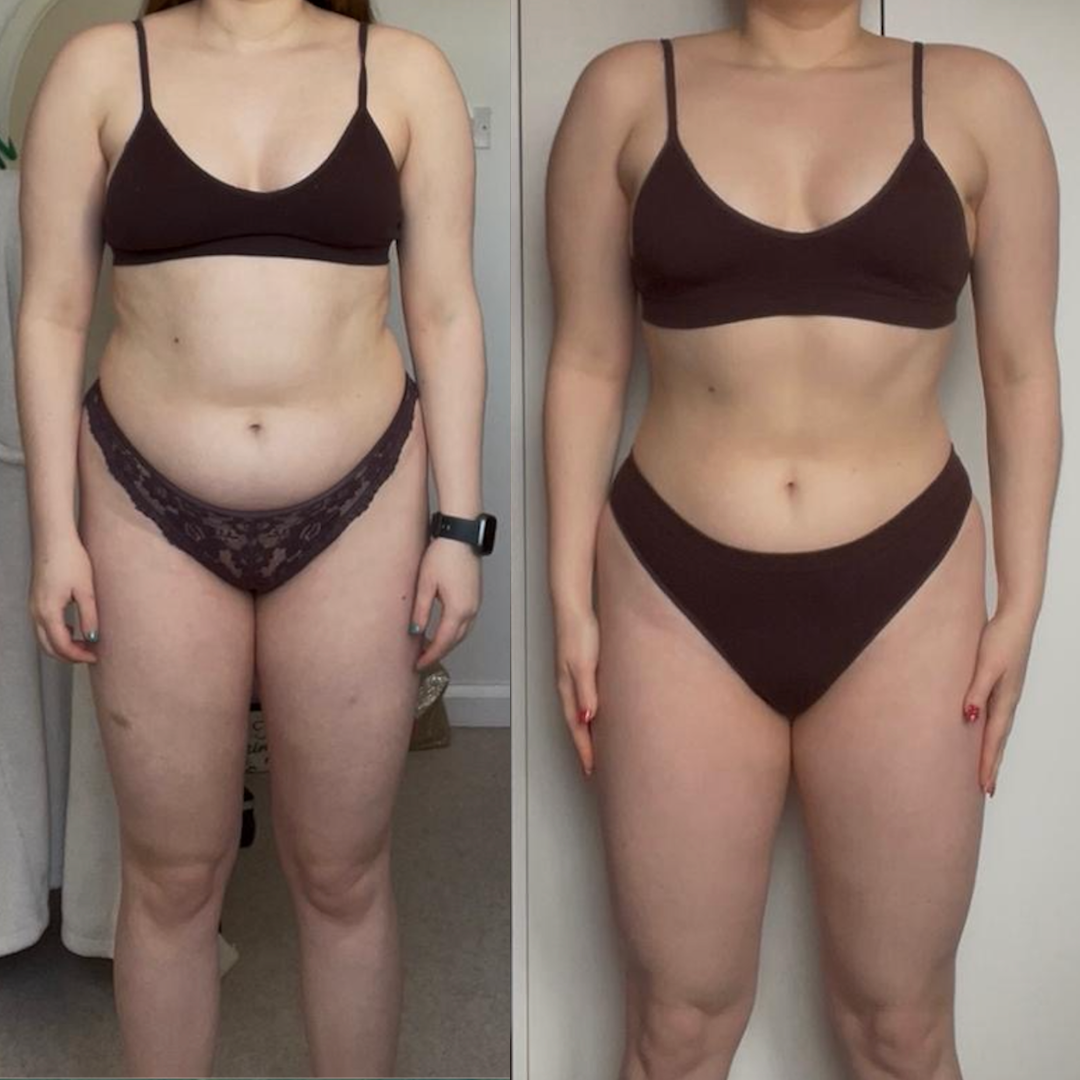 OLIVIA, before and after coaching with Tim Beswick